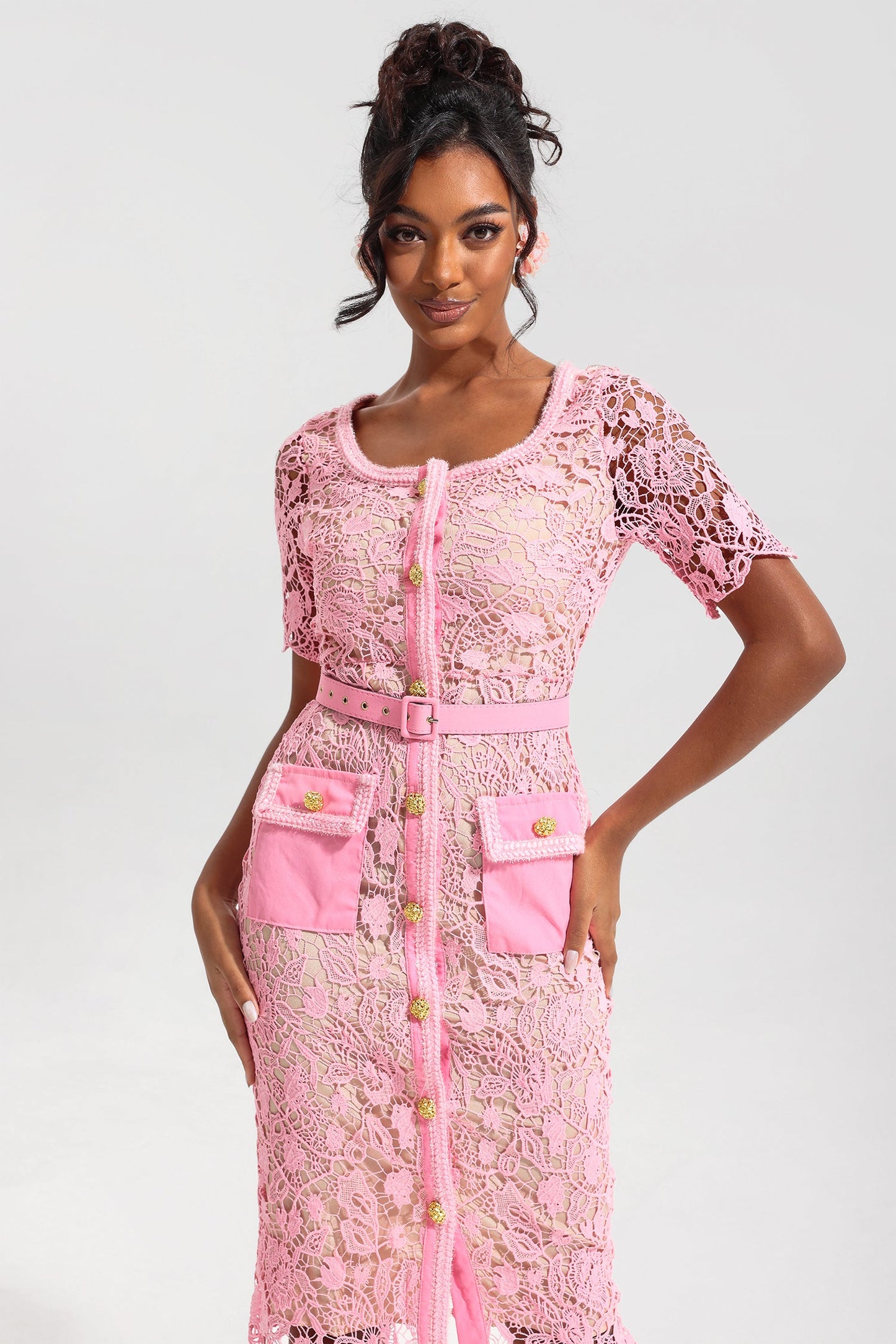 Classic Vintage Dress with a Flattering Fit