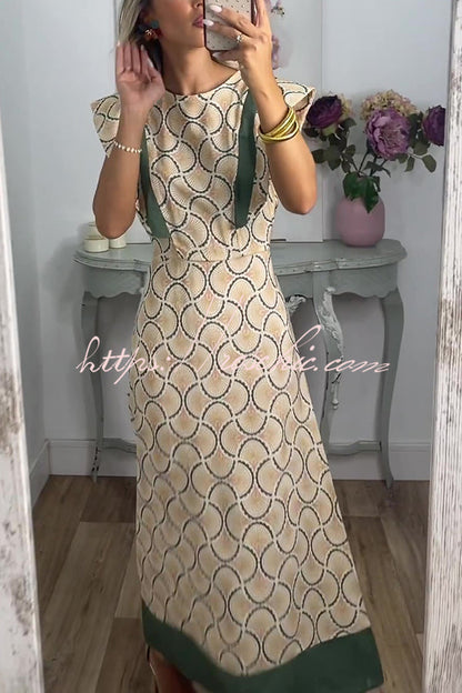 Classic Vintage Dress with a Flattering Fit
