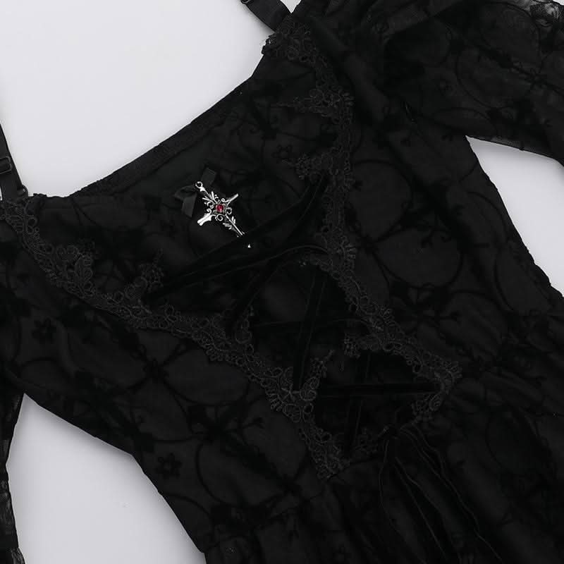 A Vintage Style Dress with Delicate Timeless Details