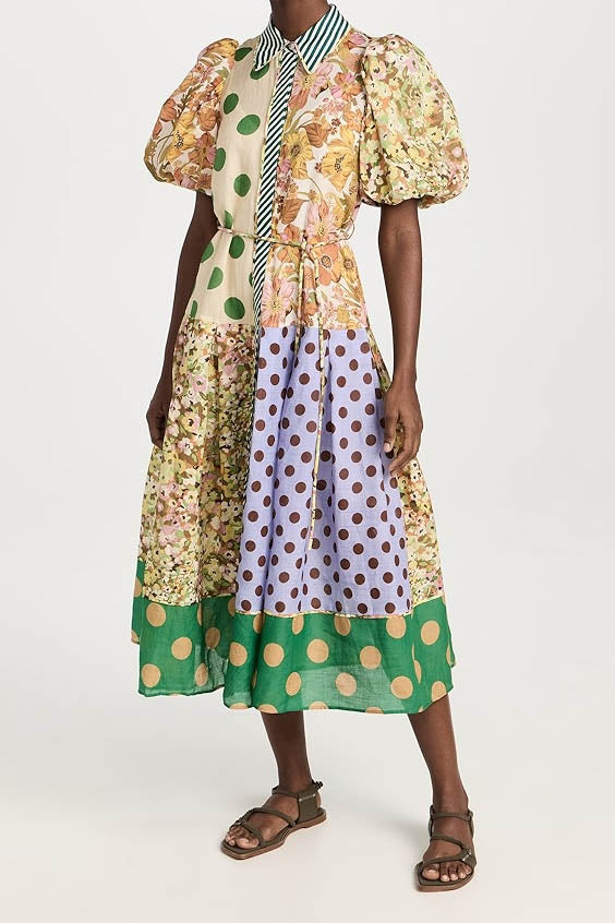 Classic Vintage Dress with a Flattering Fit
