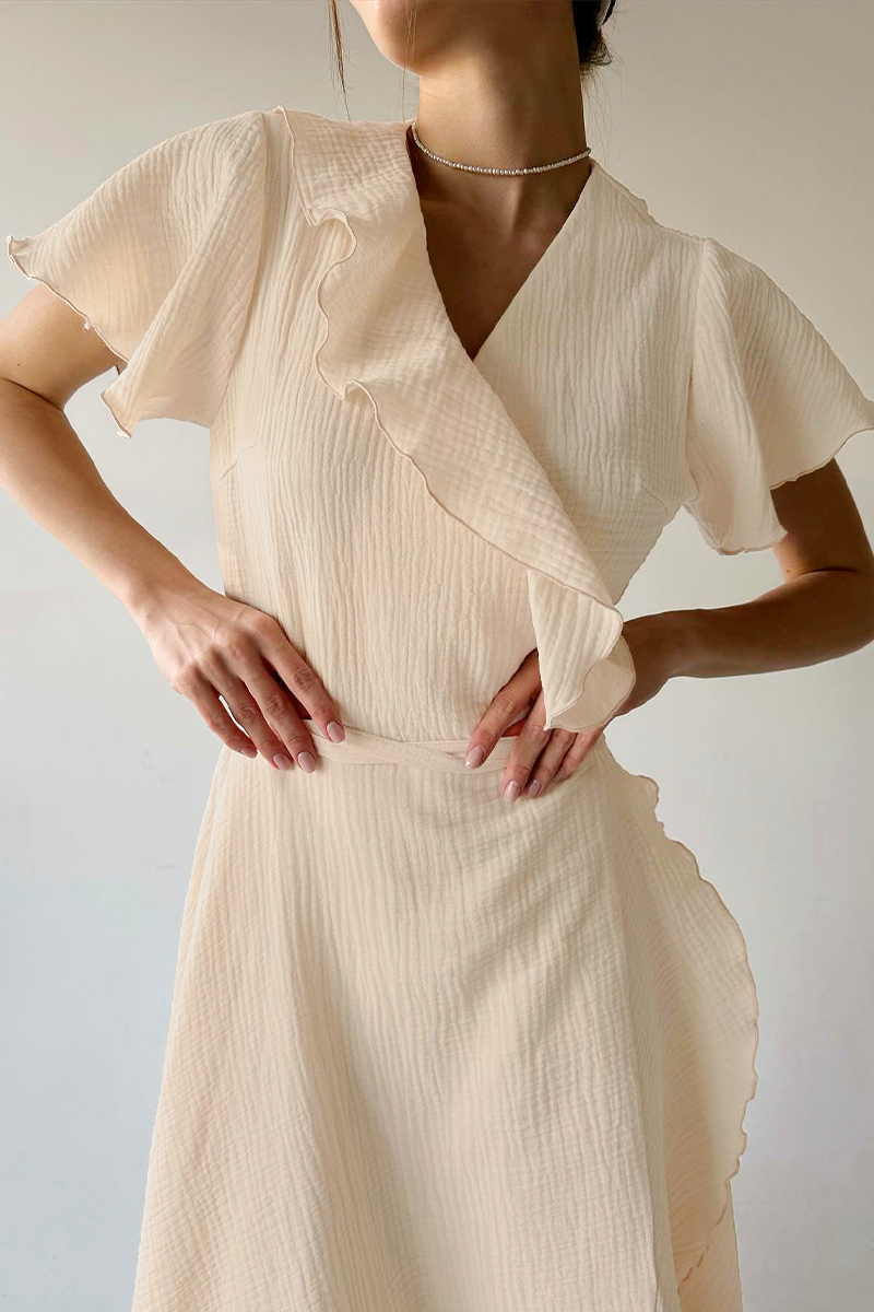 Elegantly Styled Dress for Everyday Wear