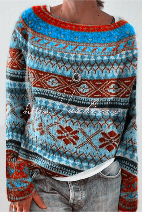 Beautifully Finished Sweater in a Timeless Design