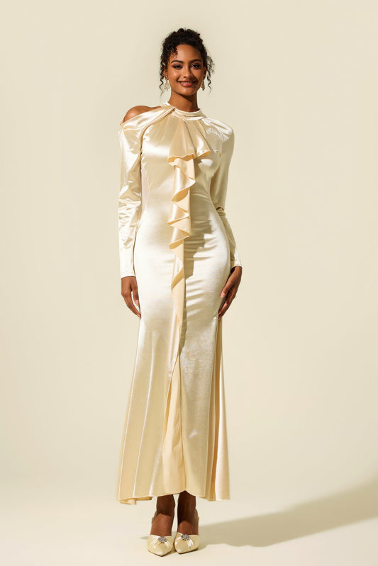 A Vintage Style Dress with Delicate Timeless Details