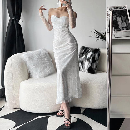 A Vintage Style Dress with Delicate Timeless Details