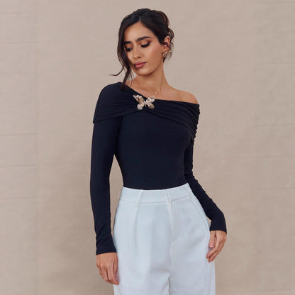 Gracefully Styled Top for Any Occasion
