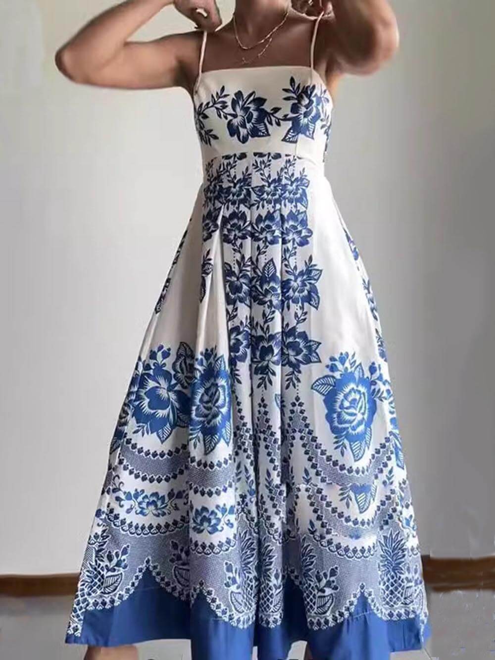 A Vintage Style Dress with Delicate Timeless Details