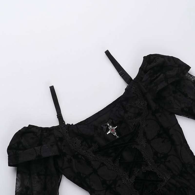 A Vintage Style Dress with Delicate Timeless Details
