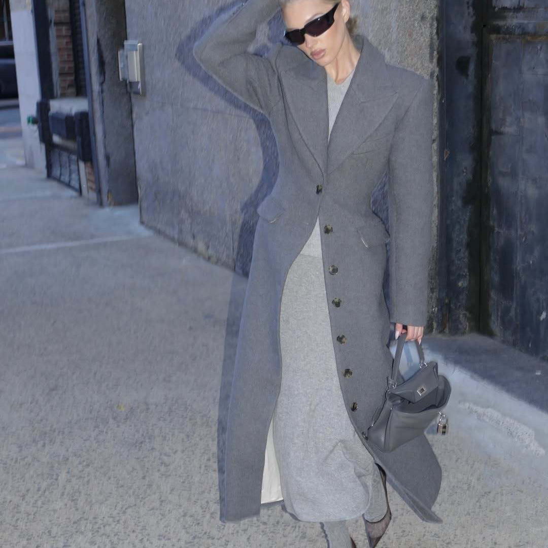 Classic Vintage Coat with a Flattering Fit