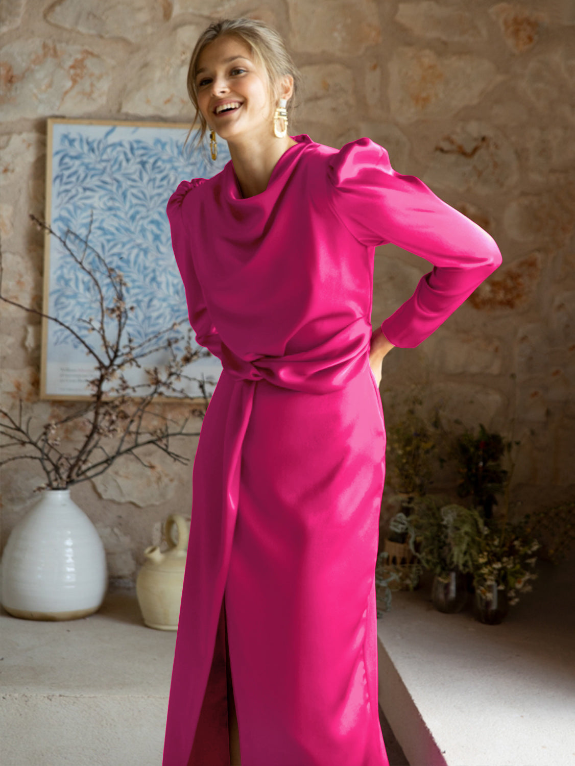 Elegantly Styled Dress for Everyday Wear