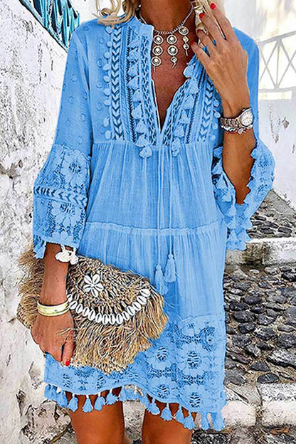 A Vintage Style Dress with Delicate Timeless Details