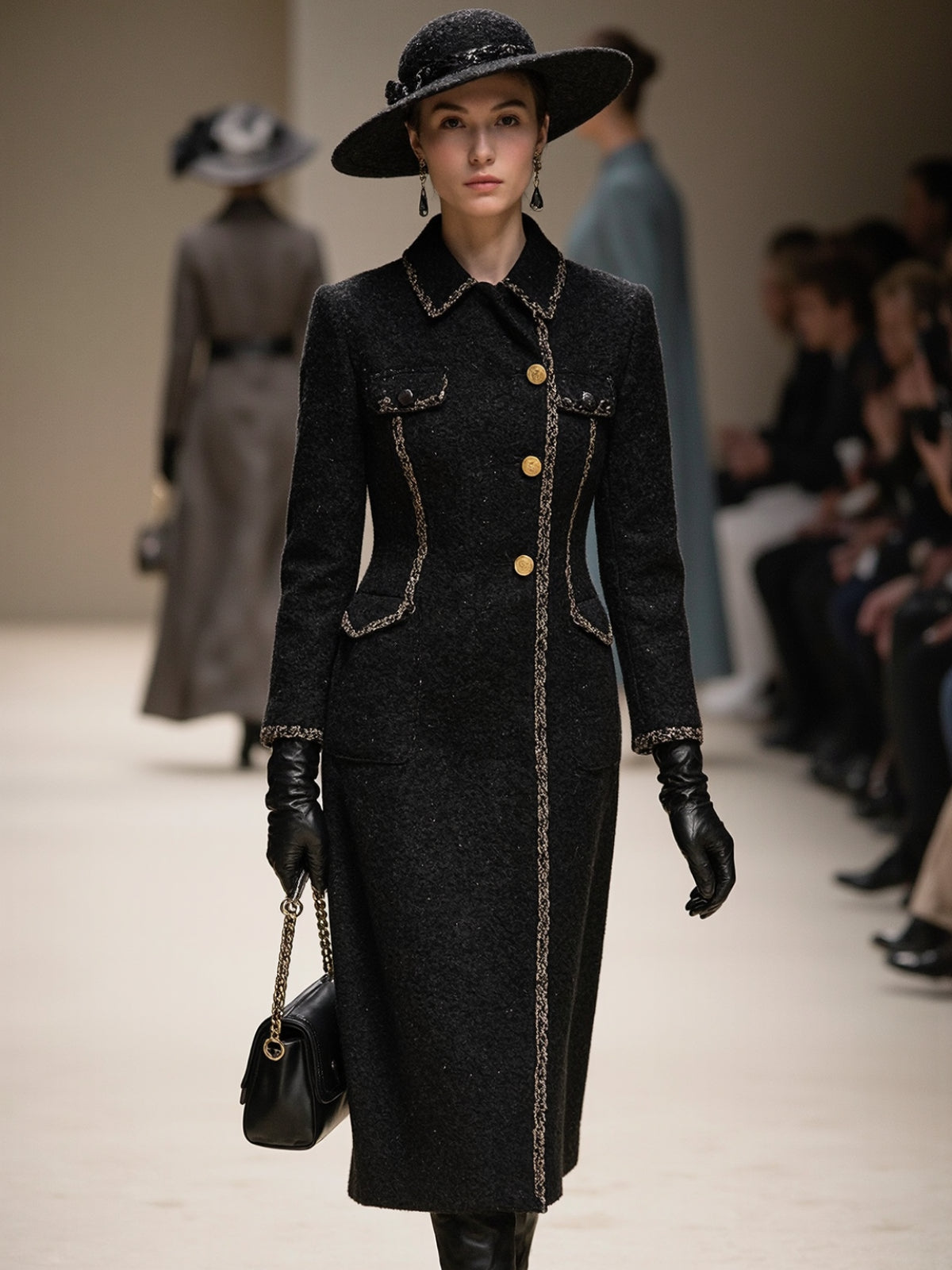 Sophisticated Coat with a Clean Classic Look