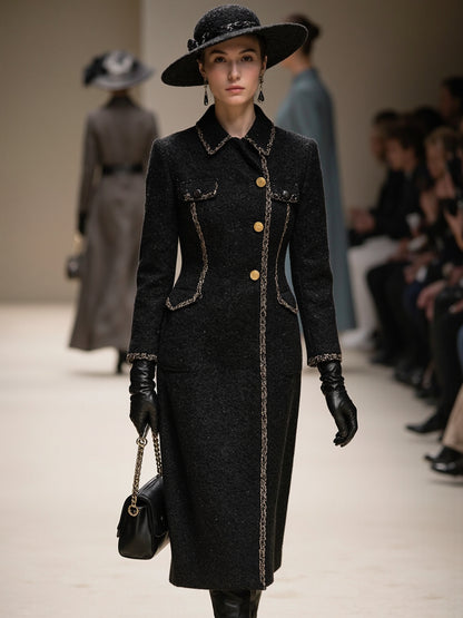 Sophisticated Coat with a Clean Classic Look