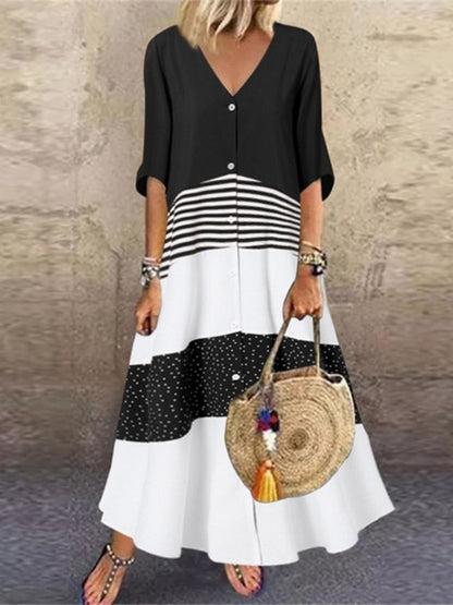 Classic Vintage Dress with a Flattering Fit