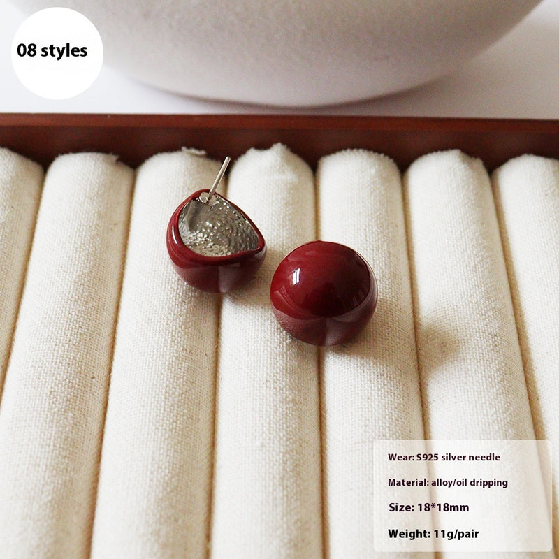 Delicate Artisan Silver Earring
