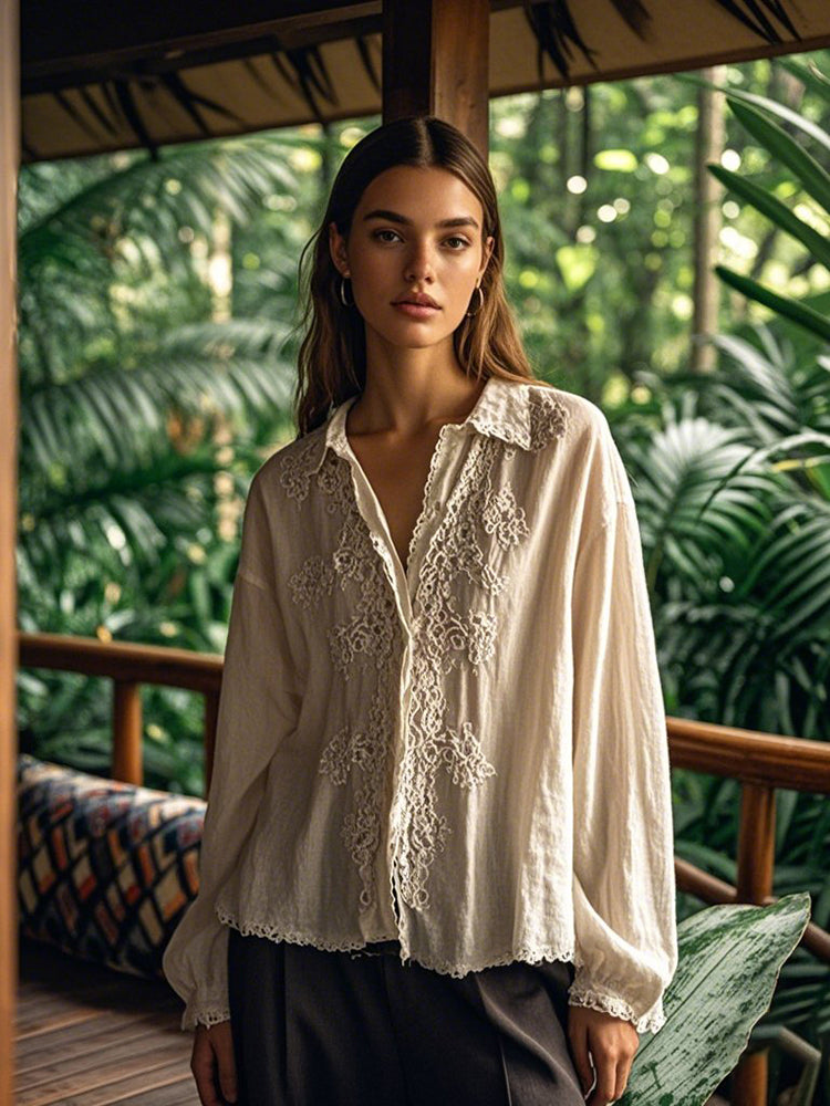 Well Tailored Shirt with a Graceful Silhouette