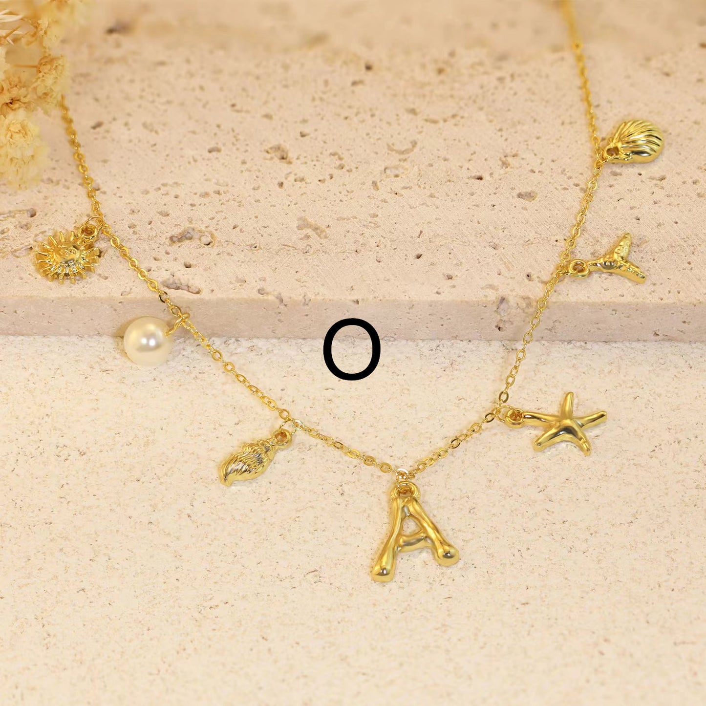 Gold Letter O