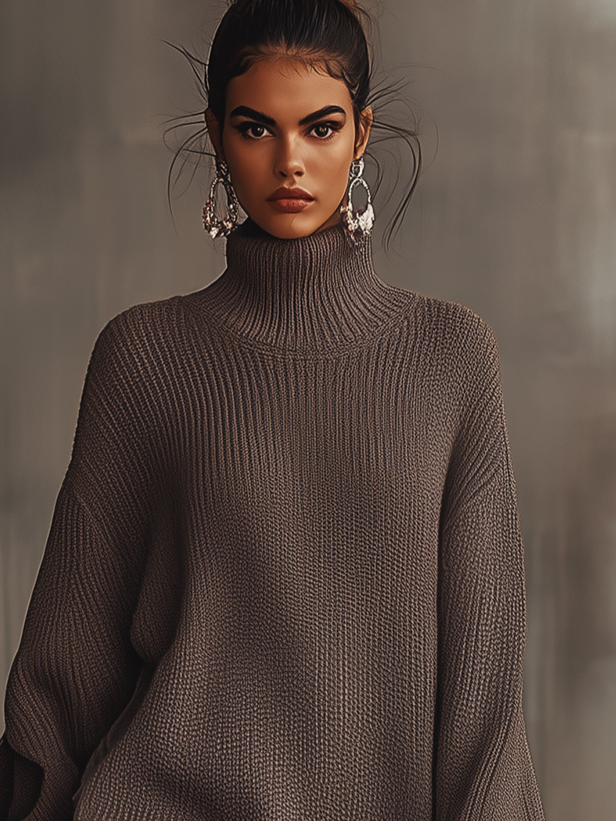 Classic Vintage Sweater with a Flattering Fit
