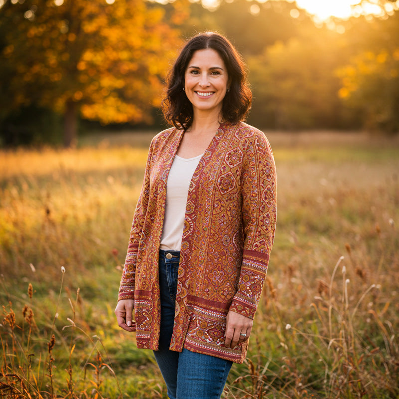 Beautifully Finished Cardigan in a Timeless Design