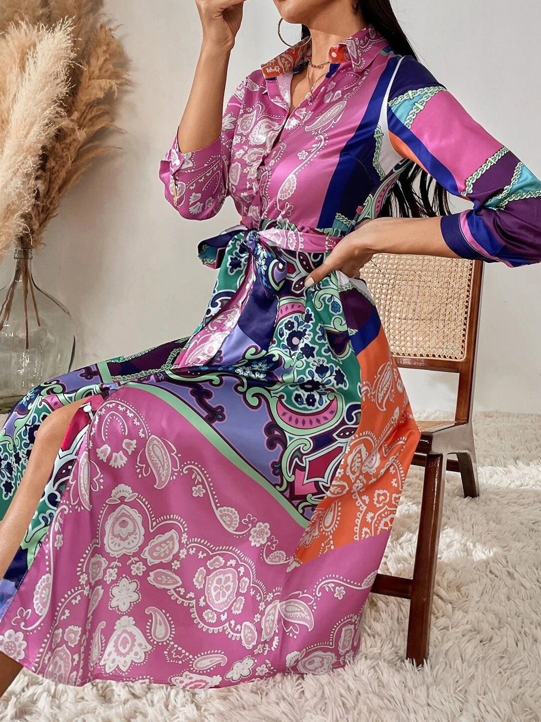 A Vintage Style Dress with Delicate Timeless Details