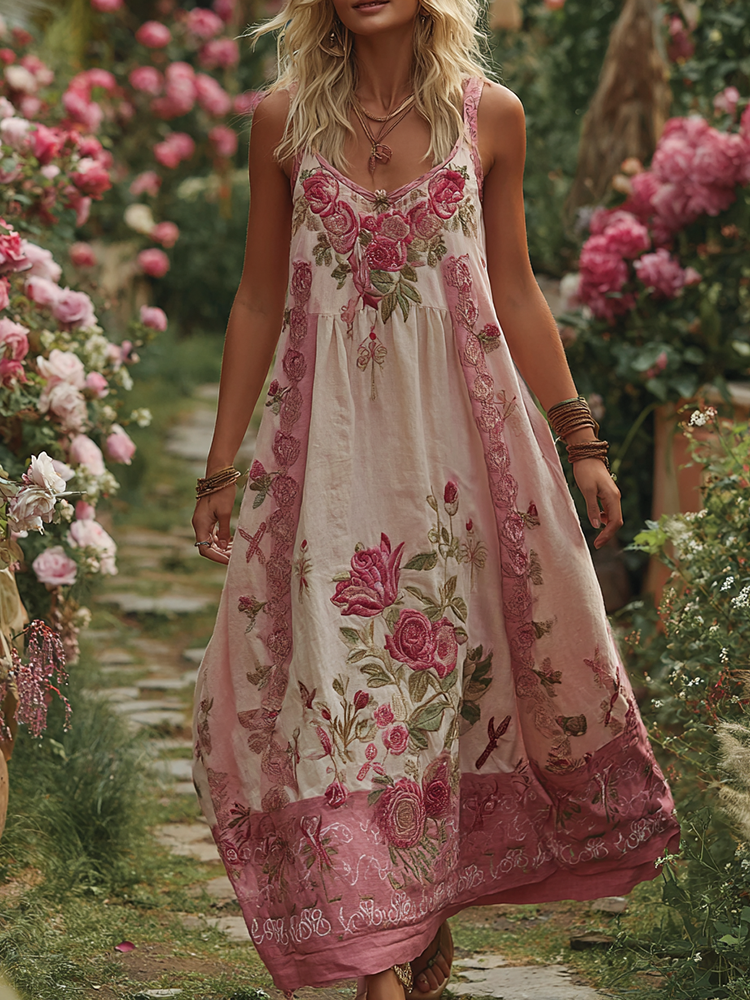 A Vintage Style Dress with Delicate Timeless Details