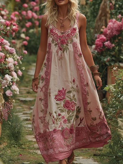A Vintage Style Dress with Delicate Timeless Details