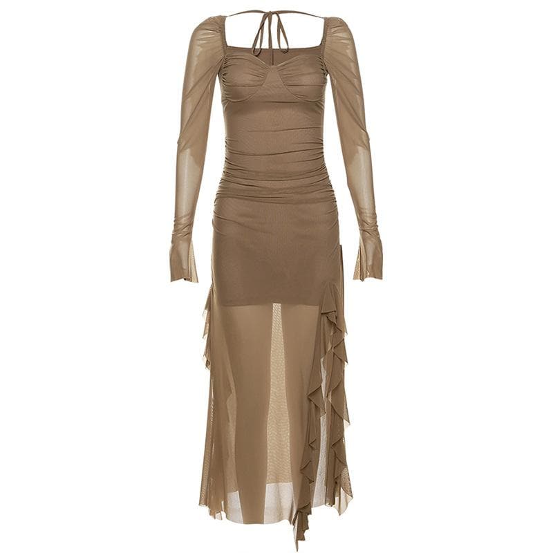 A Vintage Style Dress with Delicate Timeless Details