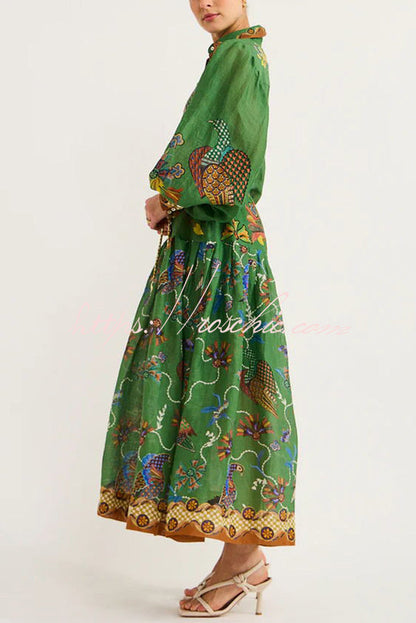 A Vintage Style Dress with Delicate Timeless Details