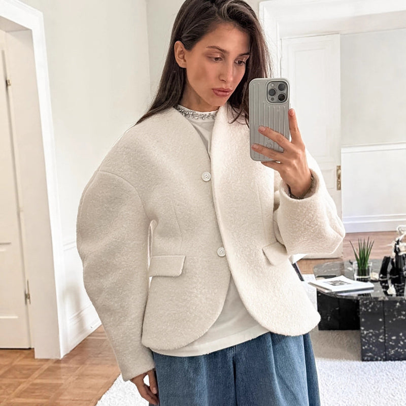 Classic Vintage Coat with a Flattering Fit