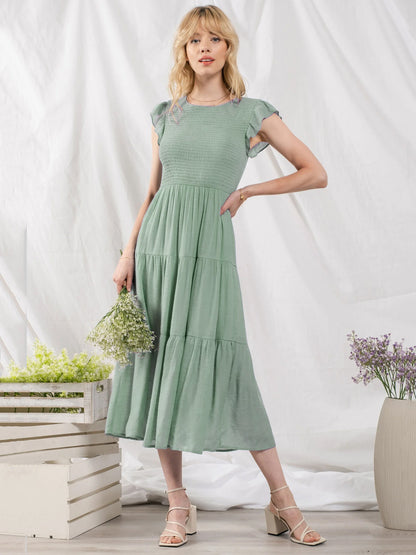 A Vintage Style Dress with Delicate Timeless Details