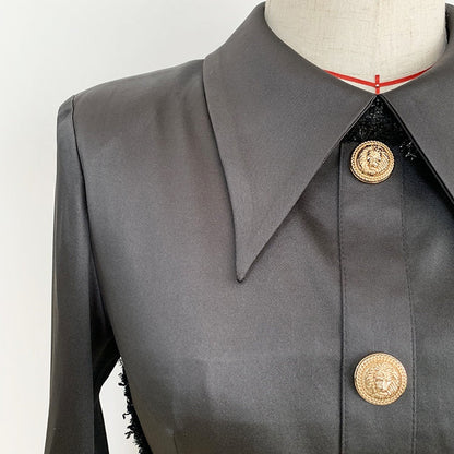 A Vintage Style Dress with Delicate Timeless Details