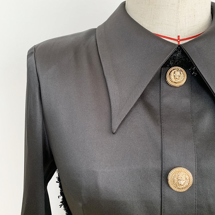 A Vintage Style Dress with Delicate Timeless Details