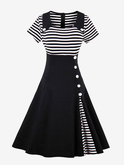 Classic Vintage Dress with a Flattering Fit
