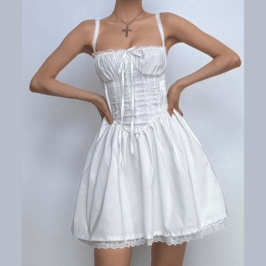 A Vintage Style Dress with Delicate Timeless Details