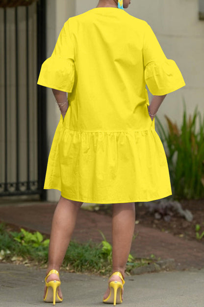 Elegantly Styled Dress for Everyday Wear