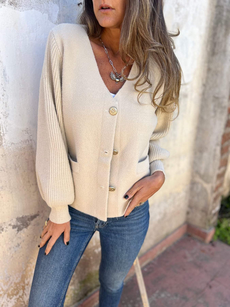 Beautifully Balanced Cardigan with Timeless Character