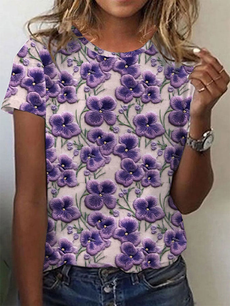 Polished T-Shirt with an Effortless Classic Look