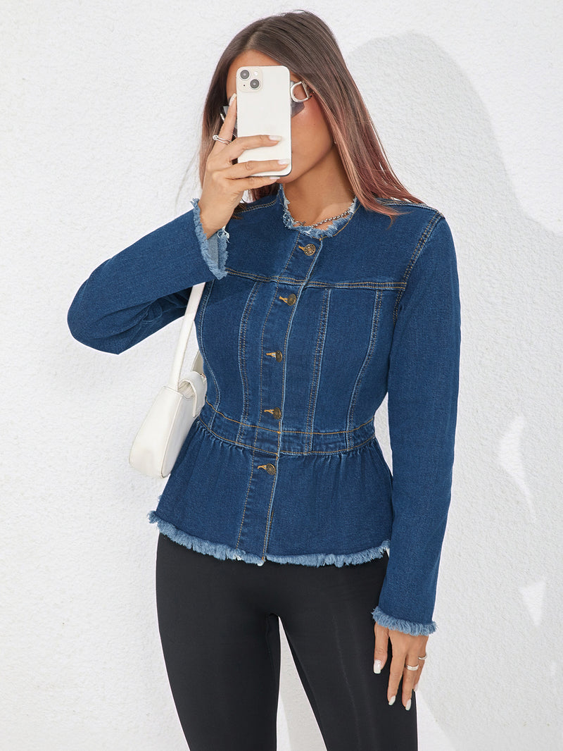 A Vintage Style Jacket with Delicate Timeless Details