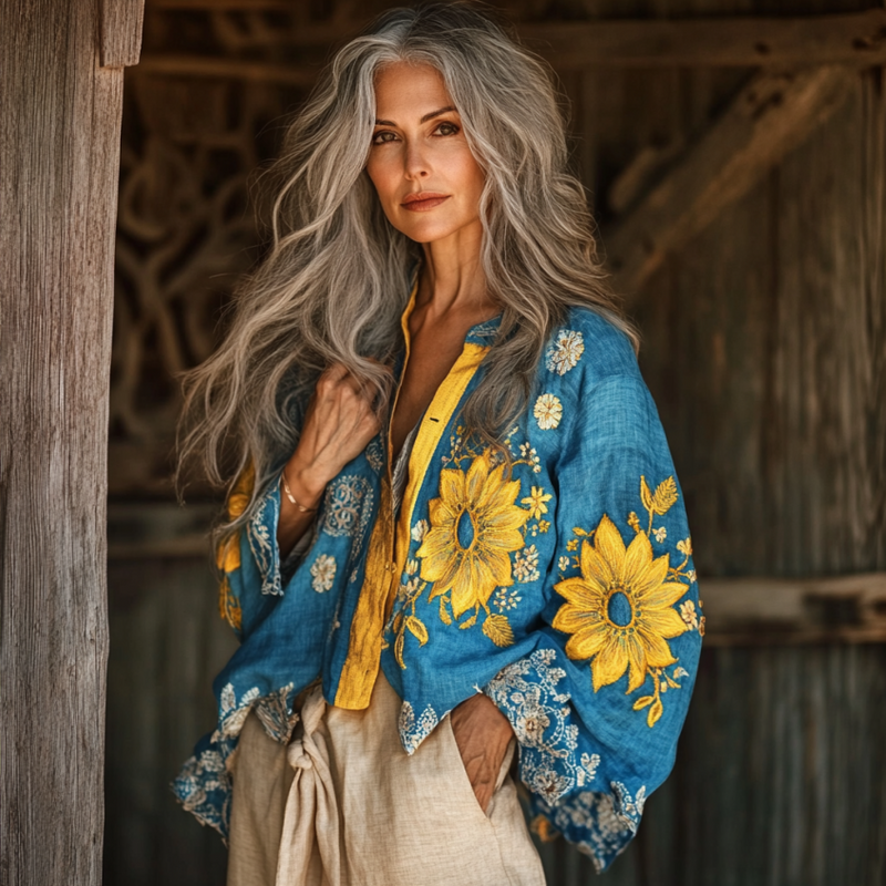 Vintage Inspired Shirt with a Contemporary Edge