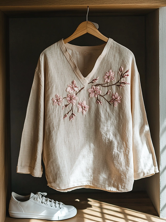 Vintage Inspired Blouse with a Contemporary Edge