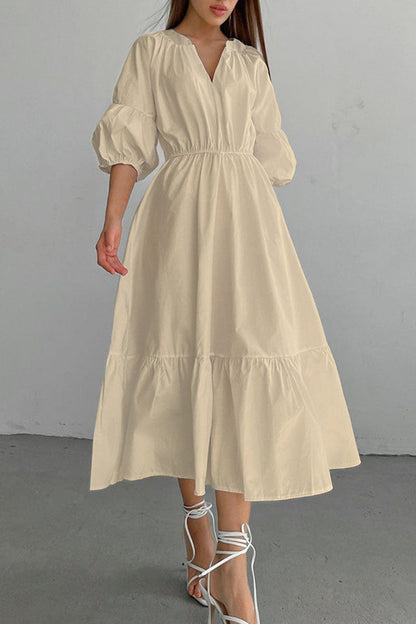 A Vintage Style Dress with Delicate Timeless Details