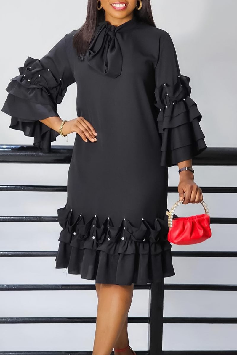 Elegantly Styled Dress for Everyday Wear