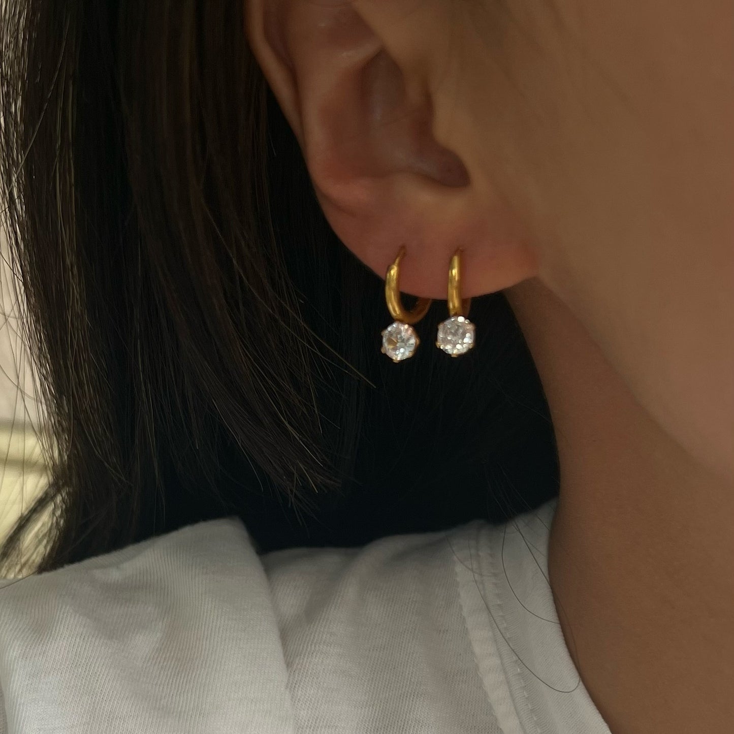 Gold Transparent Pair