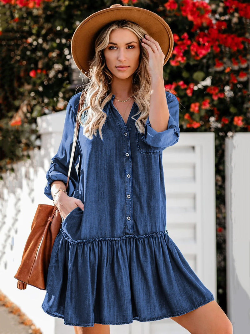 A Vintage Style Dress with Delicate Timeless Details