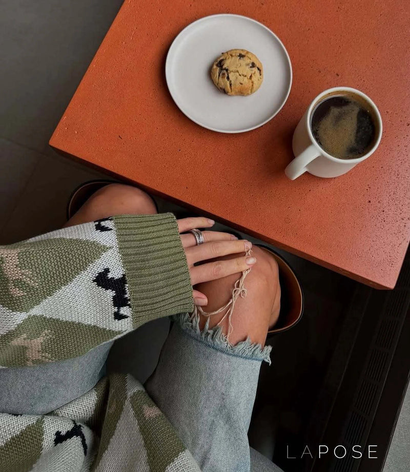 Classic Vintage Sweater with a Flattering Fit