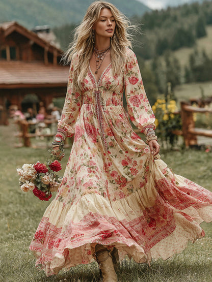 A Vintage Style Dress with Delicate Timeless Details