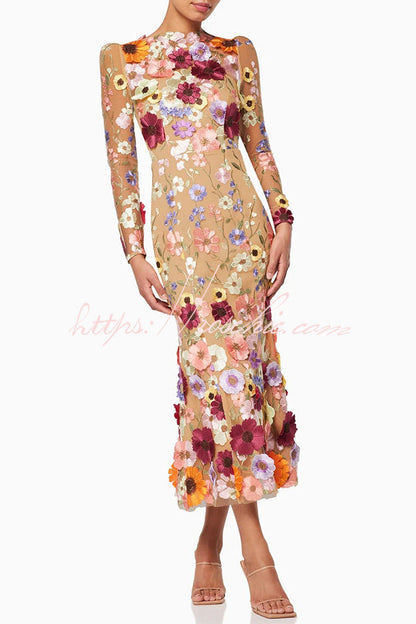 A Vintage Style Dress with Delicate Timeless Details