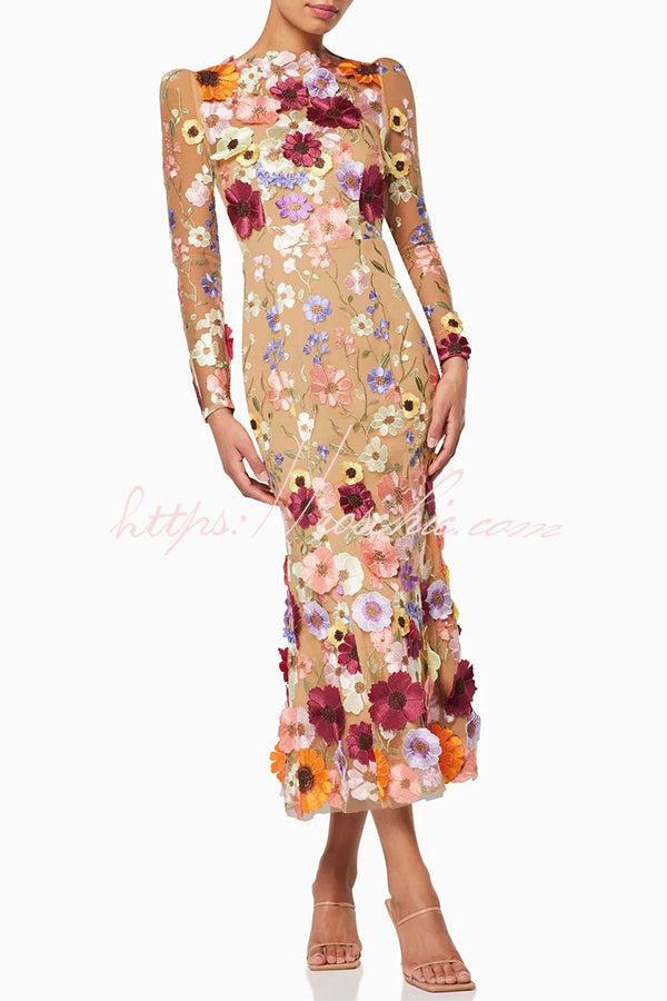 A Vintage Style Dress with Delicate Timeless Details