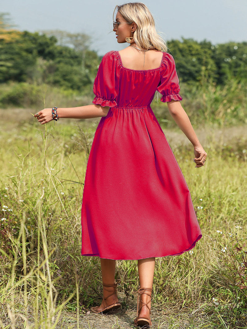 A Vintage Style Dress with Delicate Timeless Details