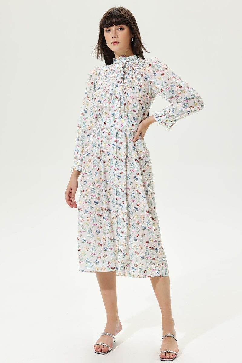 A Vintage Style Dress with Delicate Timeless Details