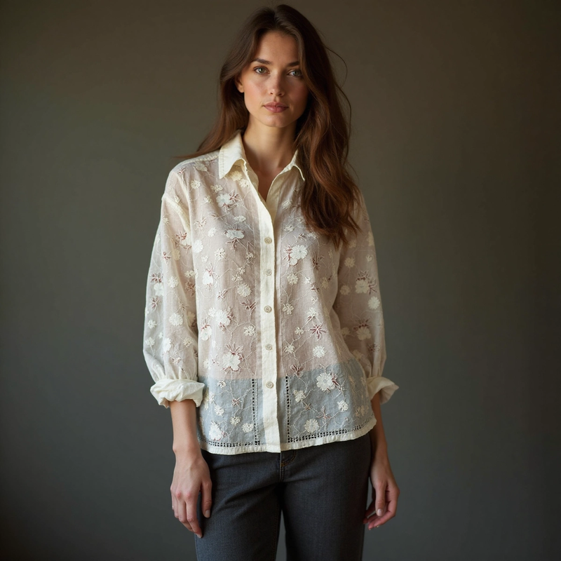 Classic Vintage Shirt with a Flattering Fit